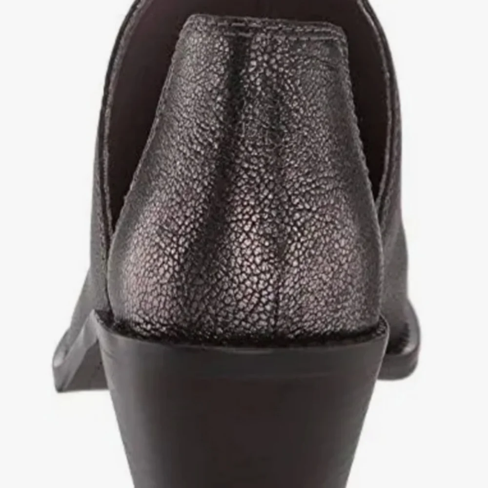 New Kelsi Leather Boots Womens shoes Booties Gunmetal